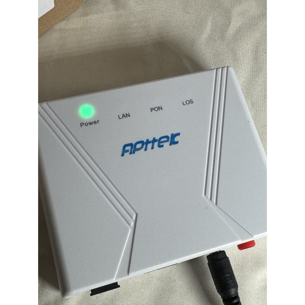 APTTEK APT210G GPON ONU Modem Fiber 1GE LAN Reset Power OEM FTTH New